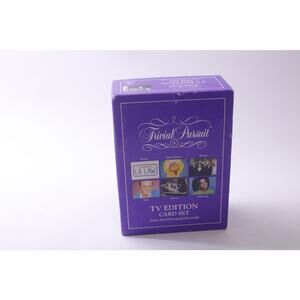 Trivial Pursuit, TV Edition, Card Set, Parker Brothers, Party, ~ 250809-WH 473
